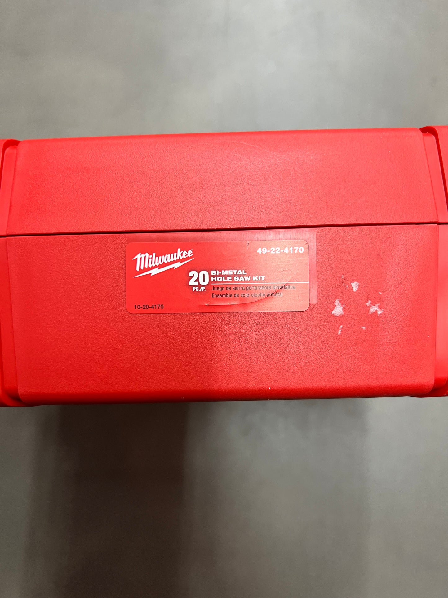 Milwaukee 20pc. Bi-Metal Hole Saw Kit - 49-22-4170 (New)