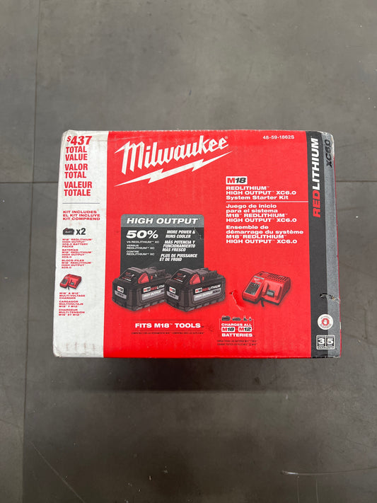 M18 REDLITHIUM HIGH OUTPUT XC6.0 - System Starter Kit