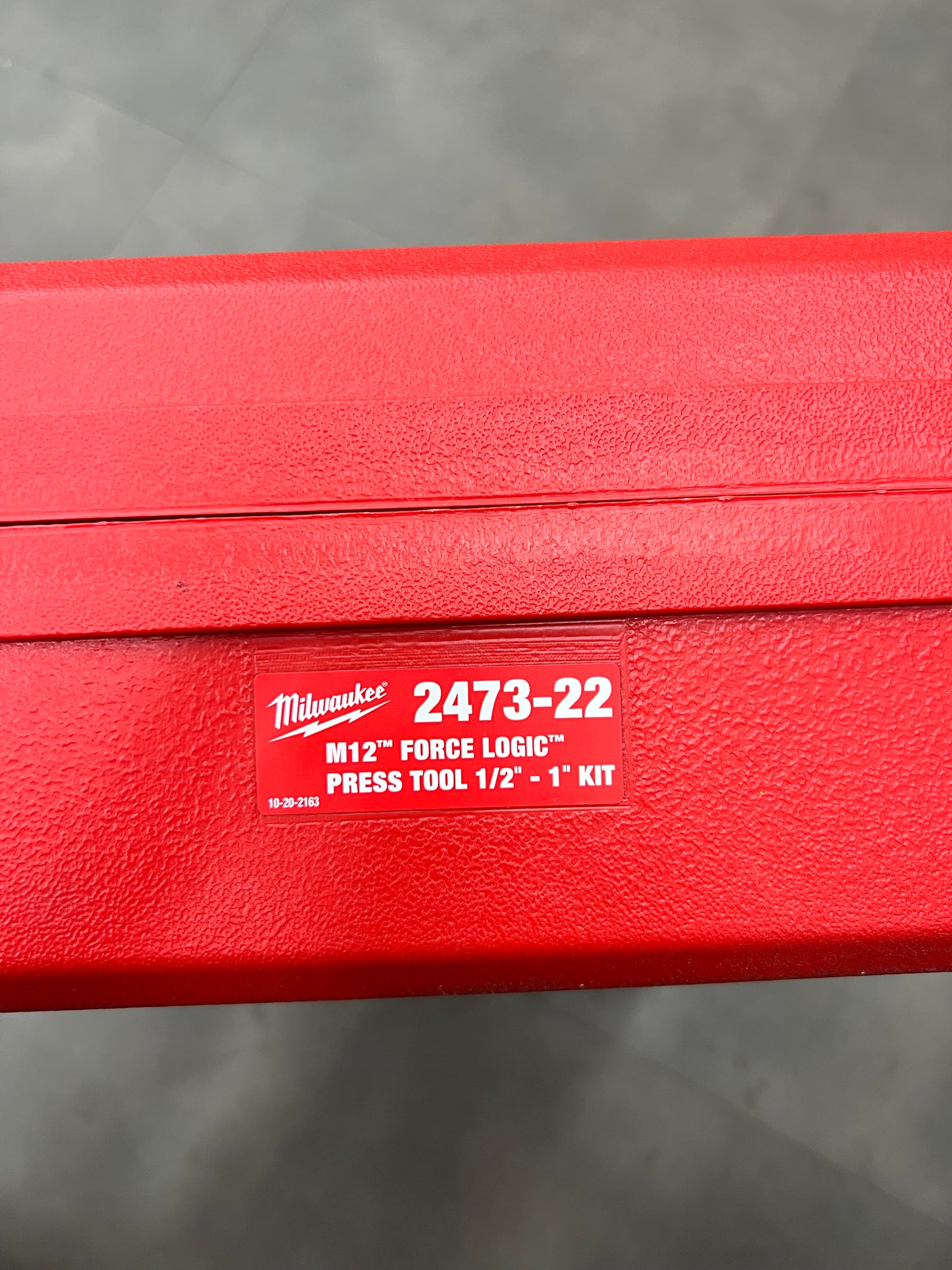 Milwaukee M12 Force Logic Press Tool 1/2” - 1” Kit - 2473-22 (New)