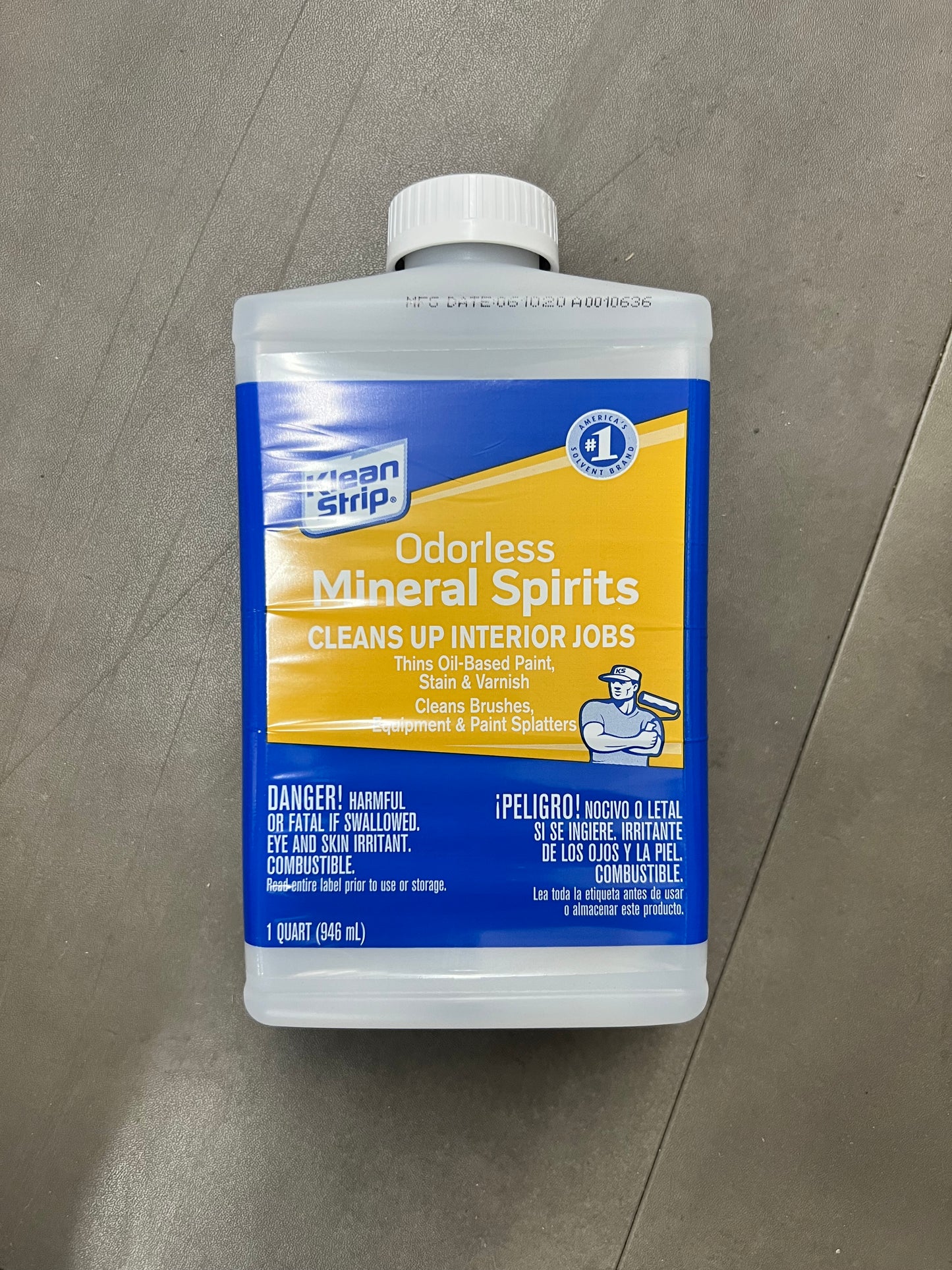 Klean Strip Odorless Mineral Spirits - 1 Quart (946ml)