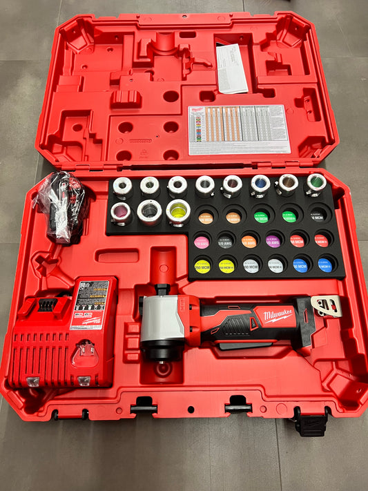 Milwaukee M18 Cable Stripper Kit w/ 11 AL THHN/XHHW Bushings - 2935AL-21 (New)