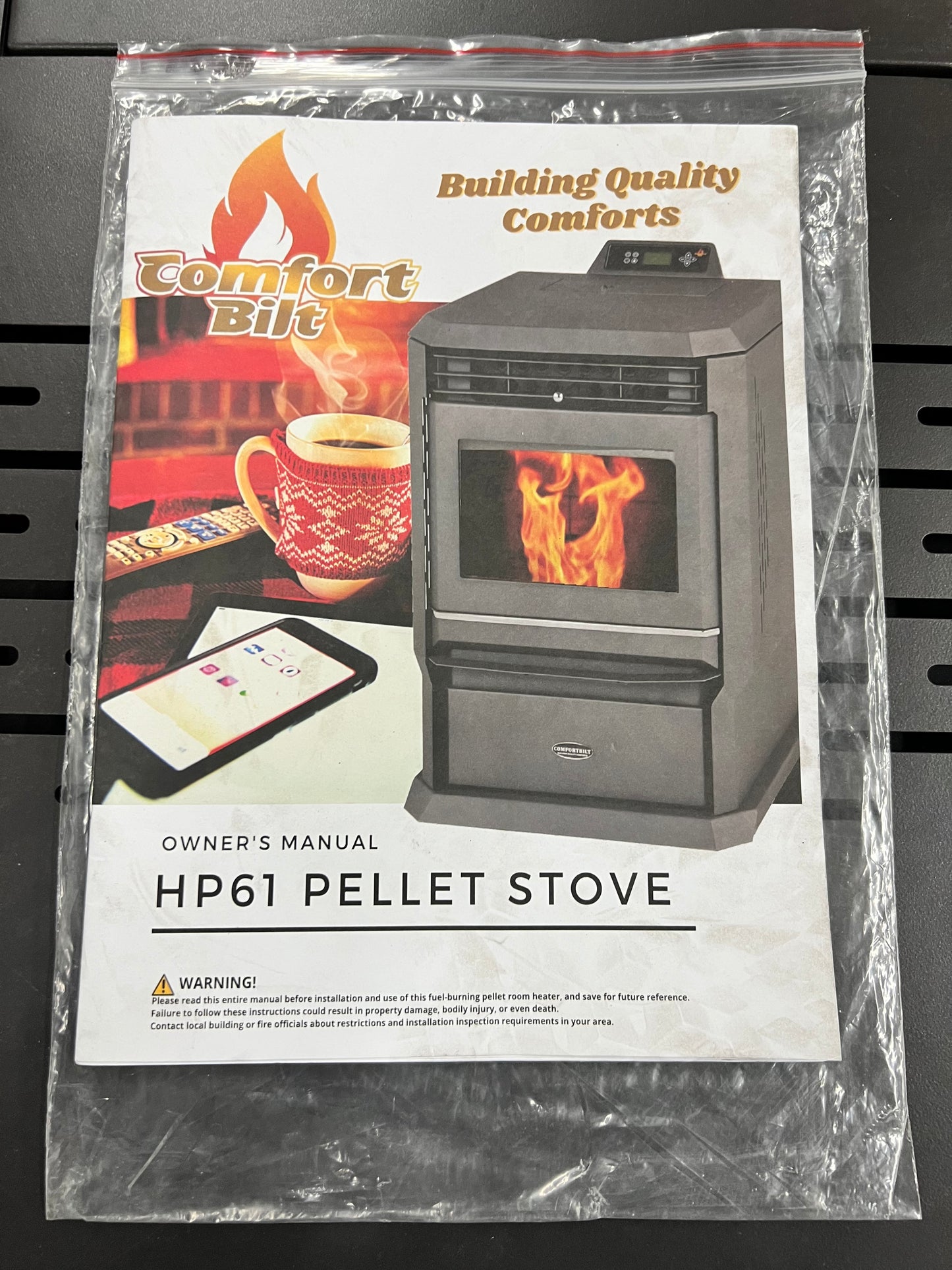 ComfortBilt HP61 Pellet Stove - Brand New *Pickup Only*