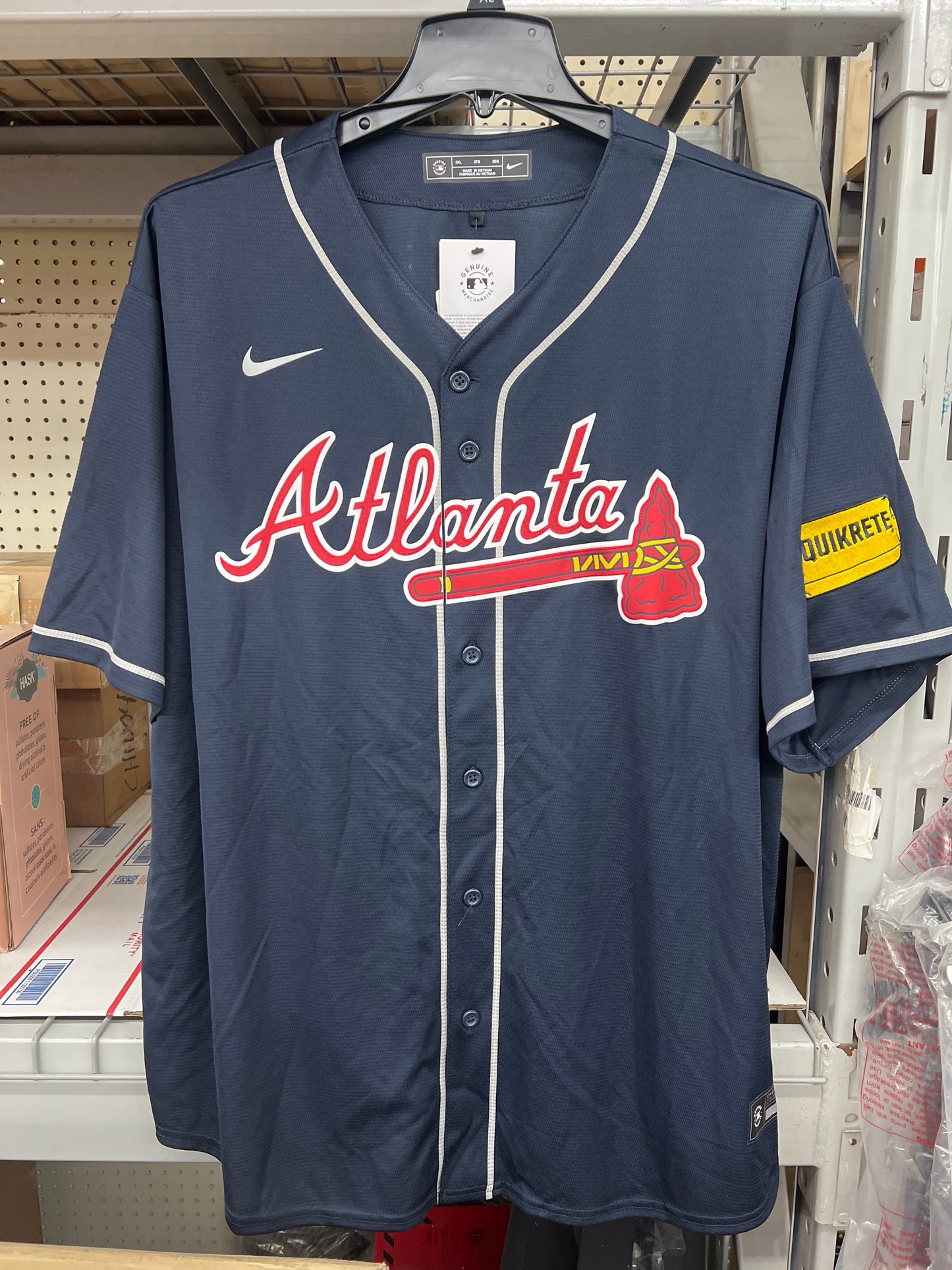 Atlanta Braves Road Jersey - Navy
