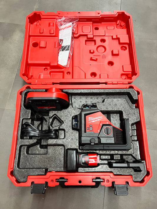 Milwaukee M12 Green 360 3-Plane Laser Kit - 3632-21 (New)