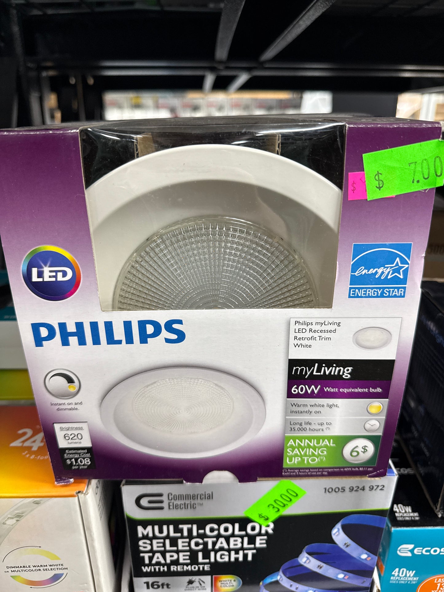 Philips myLiving LED Recessed Retrofit Light 6in *Pick Up Only*