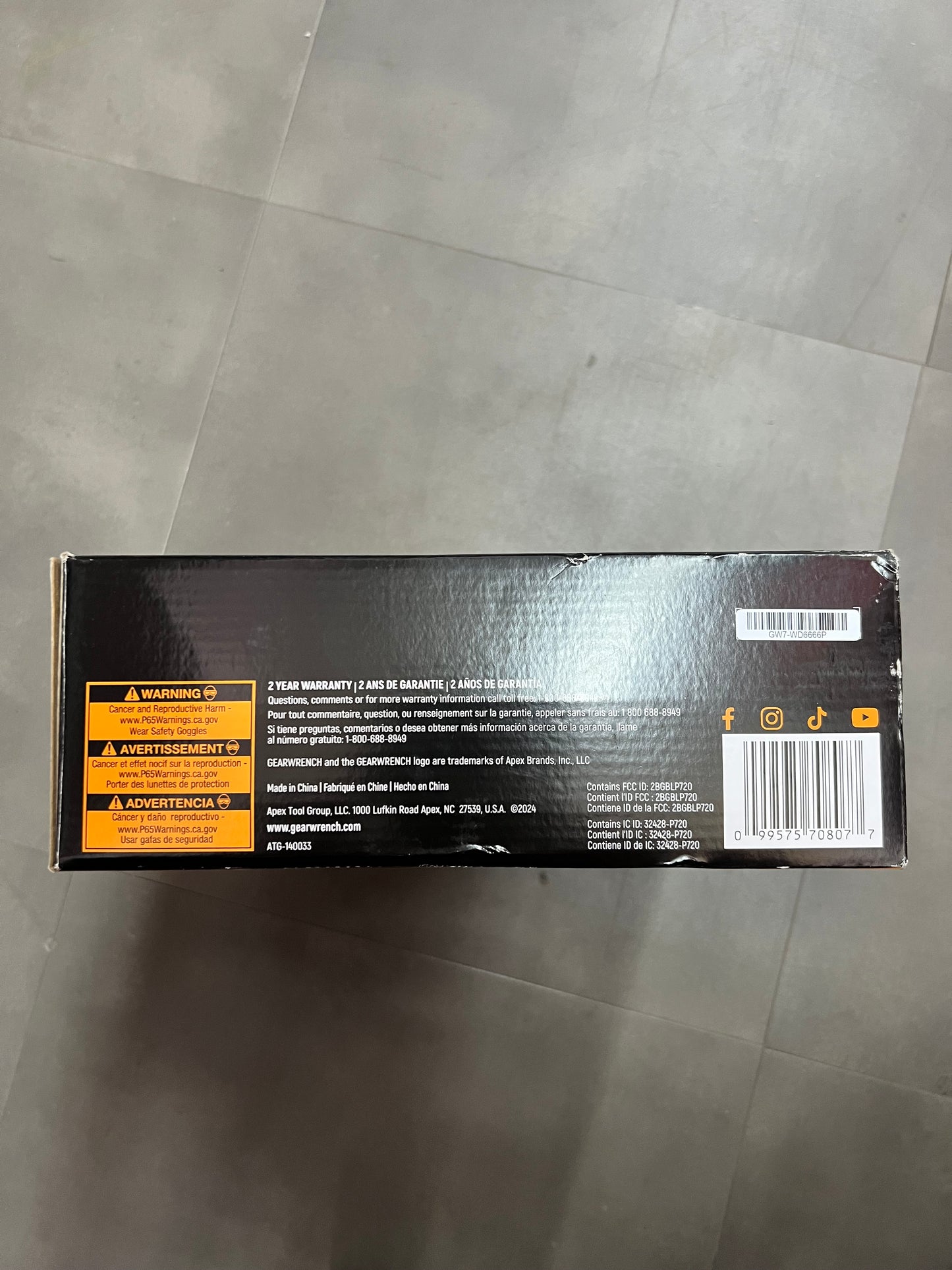 GearWrench 7” Wireless Bi-Directional Diagnostic Tablet - GWSMART07