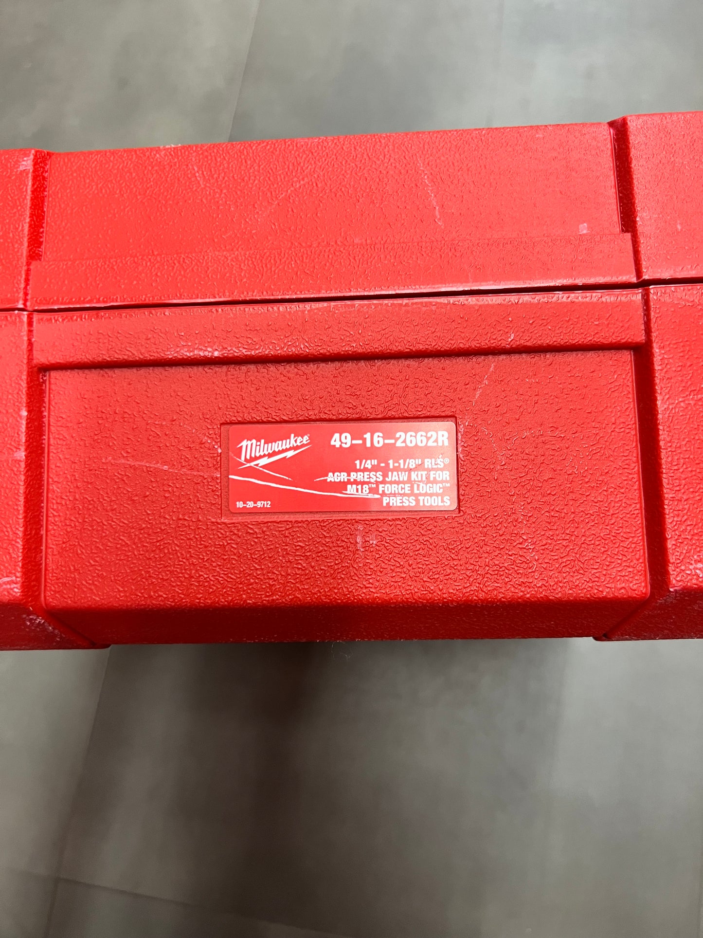 Milwaukee 1/4” - 1-1/8” RLS AGR Press Jaw Kit For M18 Force Logic Press Tools - 49-16-2662R (New)