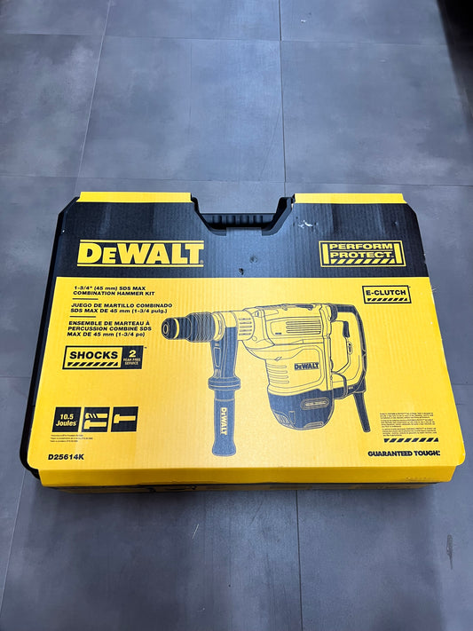 DeWalt 1-3/4” SDS Max Combination Hammer Kit - D25614K (Factory Sealed)