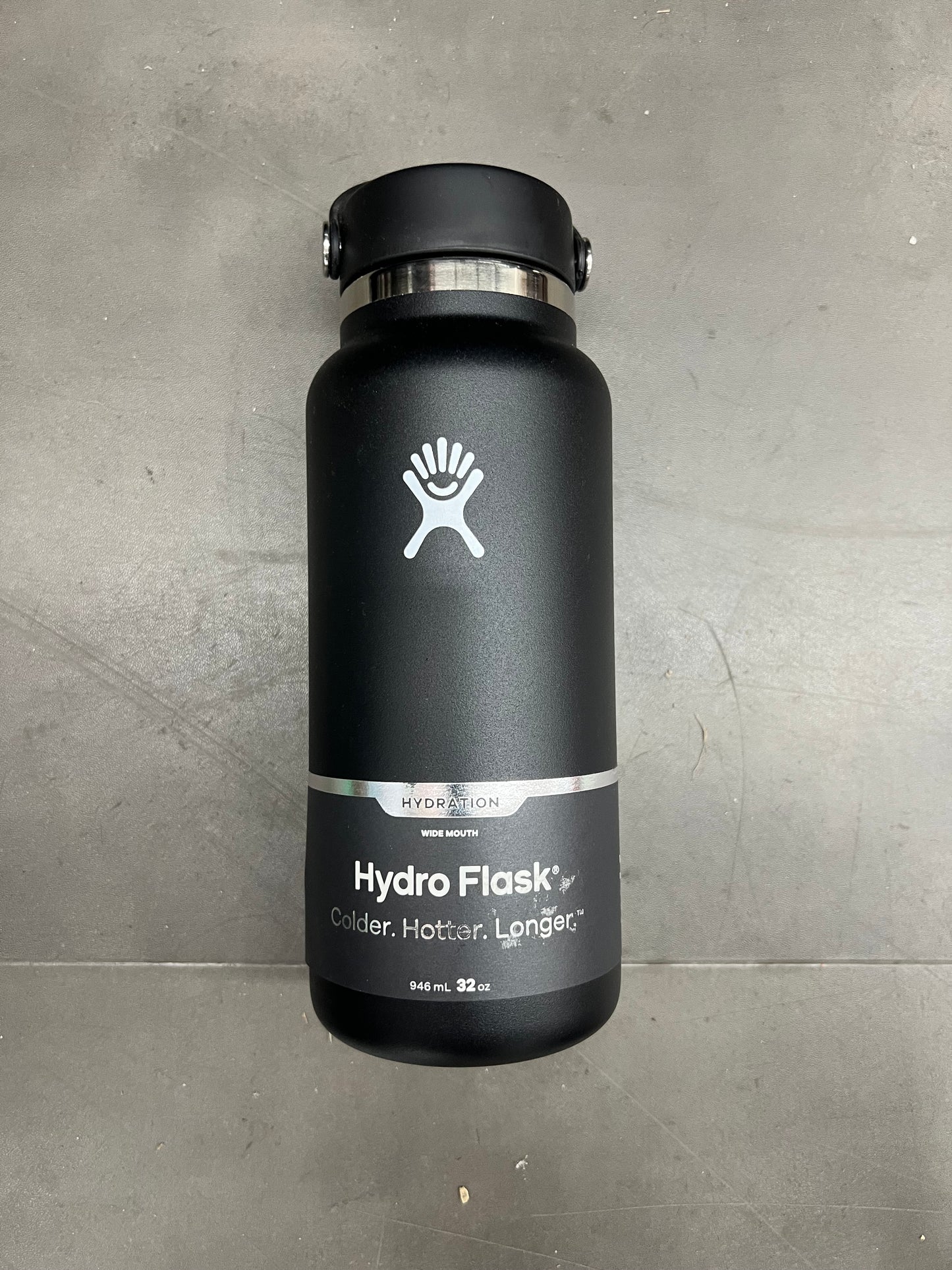 Hydro Flask 32oz. Wide Mouth - Black (New)