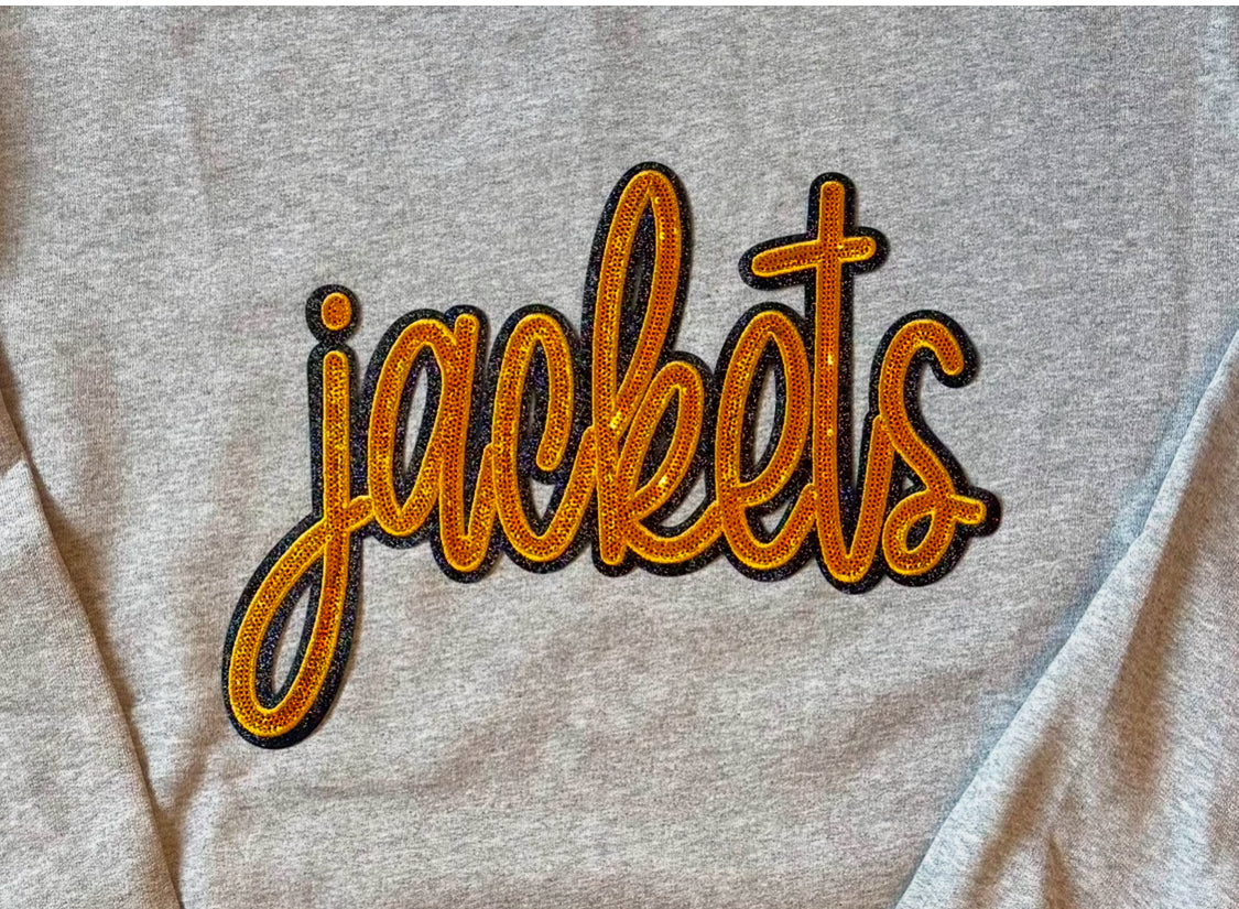 Jackets “Script” Patch Sweatshirt