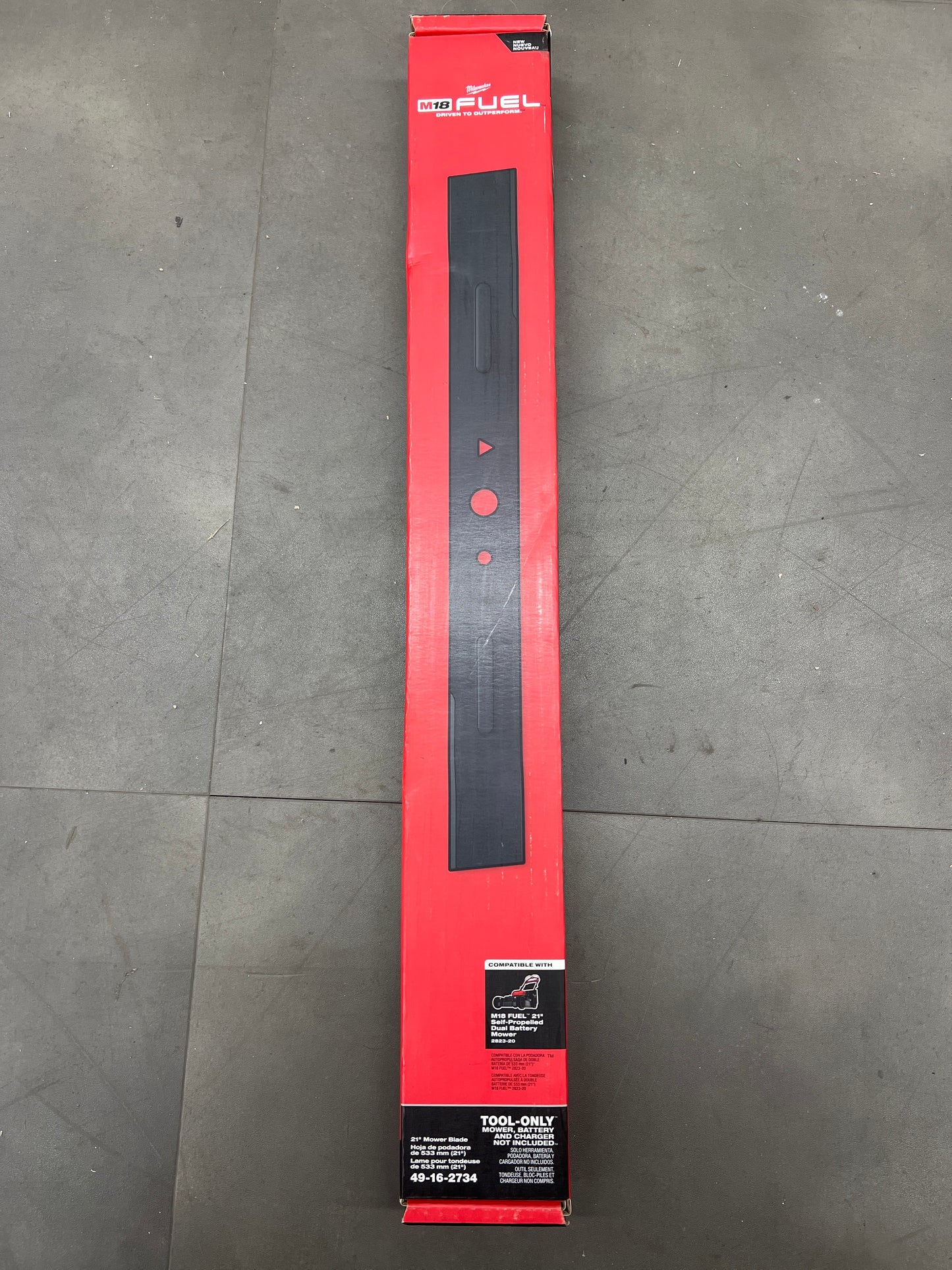 Milwaukee M18 FUEL 21" Mower Blade - Tool Only - 49-16-2734