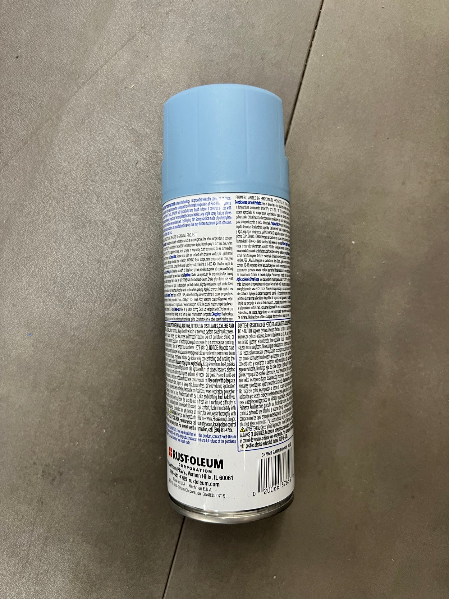 Rust-Oleum 2x Ultra Cover Paint+Primer - Satin French Blue (New)