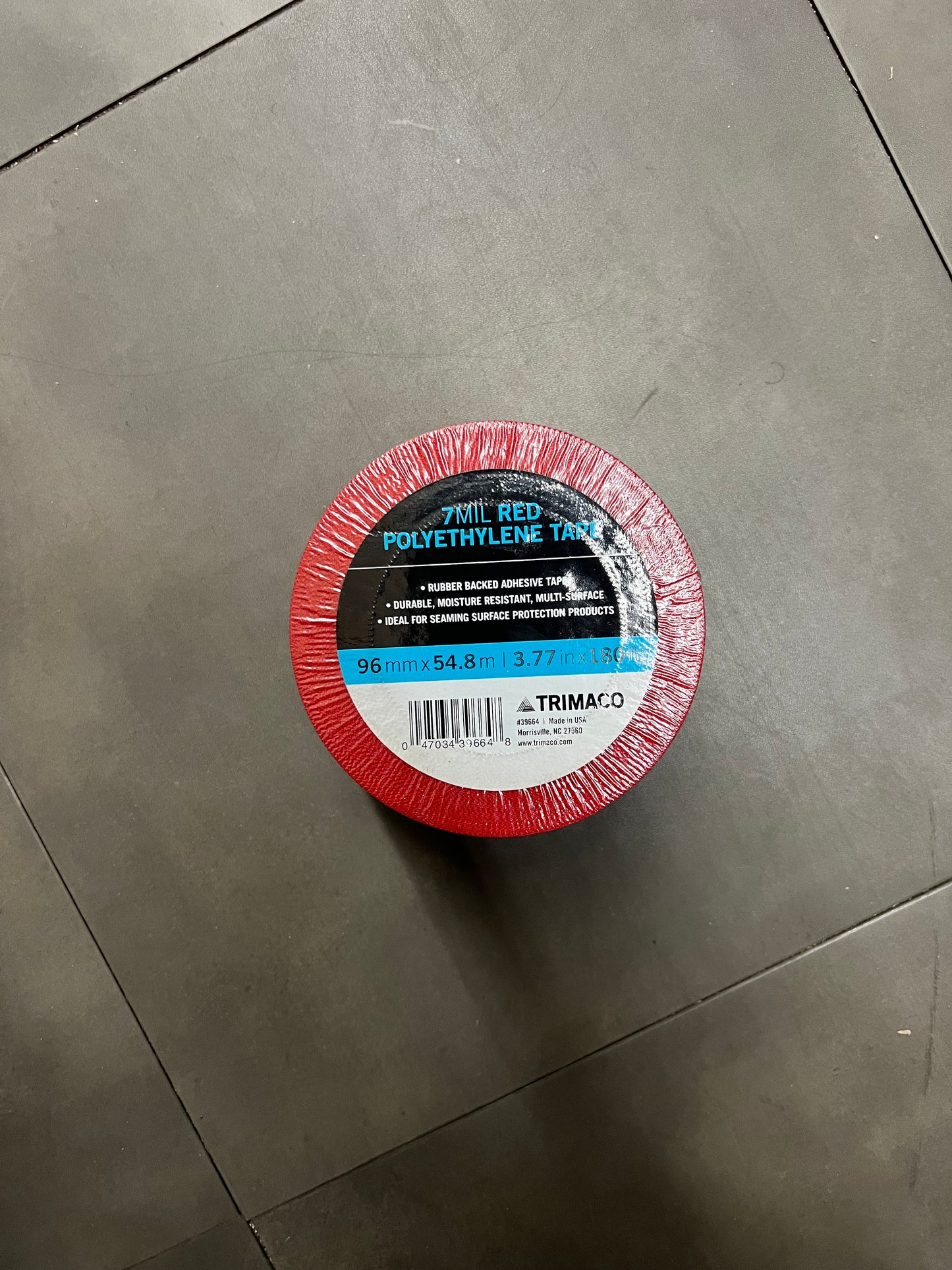 Trimaco 7Mil Polyethylene Tape - Red (New)