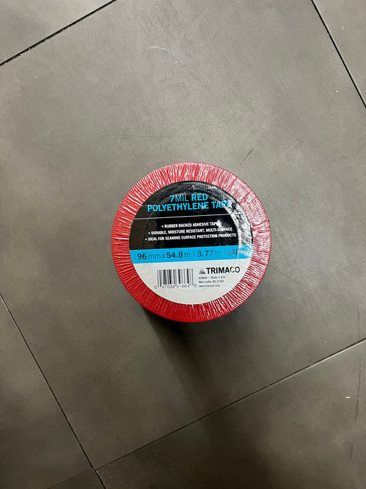 Trimaco 7Mil Polyethylene Tape - Red (New)