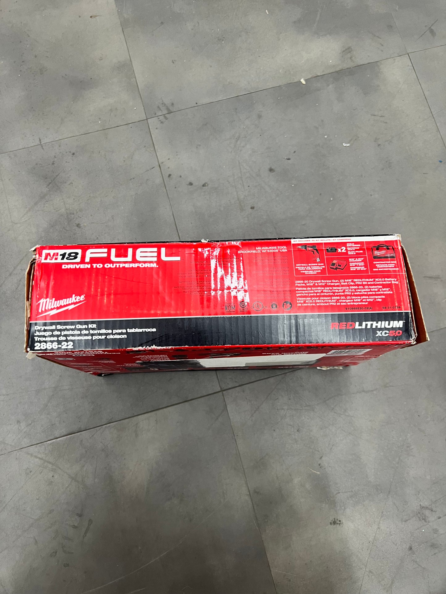 Milwaukee Drywall Screw Gun Kit - 2866-22 (New)