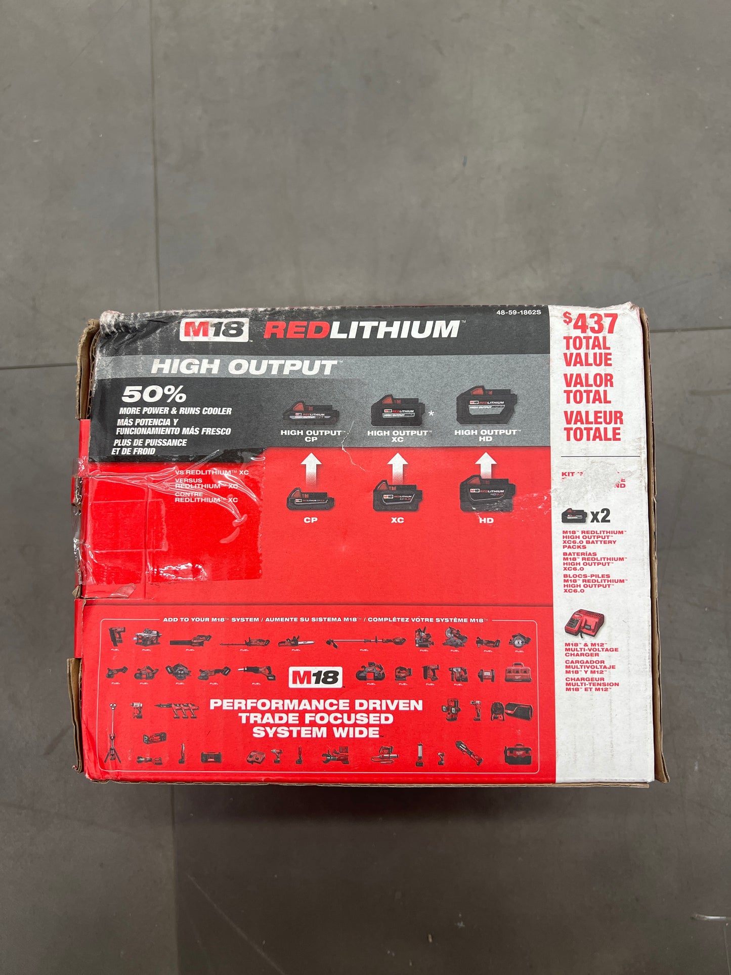 M18 REDLITHIUM HIGH OUTPUT XC6.0 - System Starter Kit
