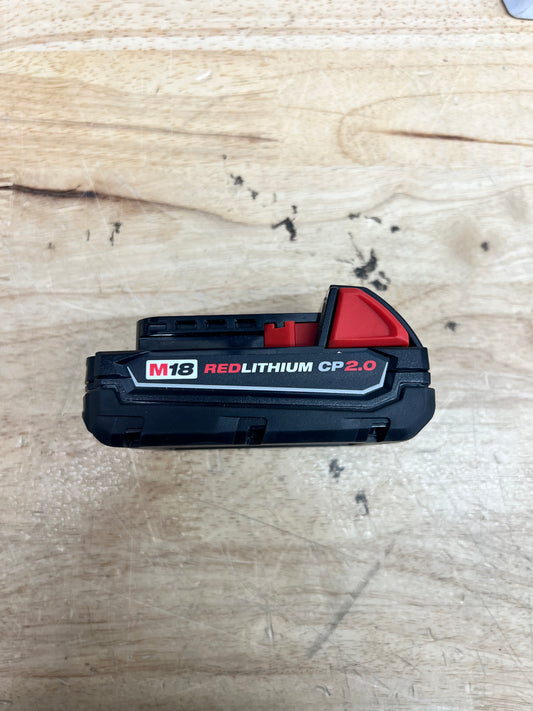 Milwaukee Red Lithium Battery Pack - CP 2.0 (New)