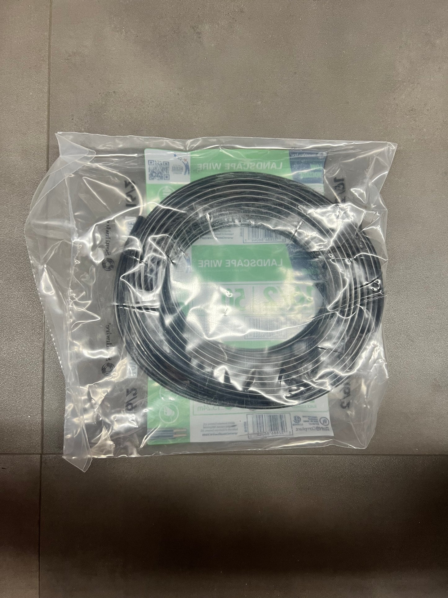 Southwire 50ft. Low Voltage 16/2 Landscape Wire - Black Stranded (New)