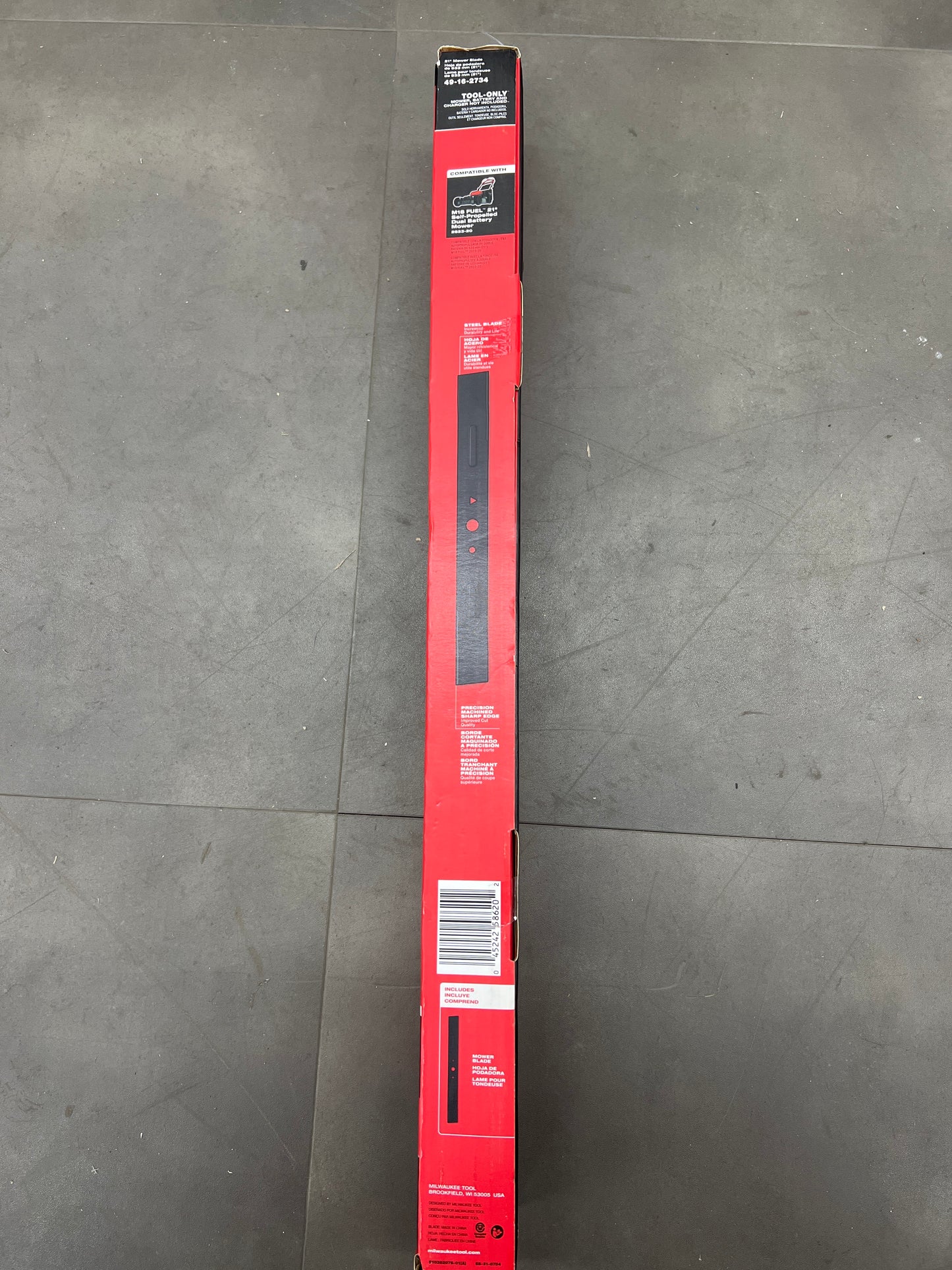 Milwaukee M18 FUEL 21" Mower Blade - Tool Only - 49-16-2734