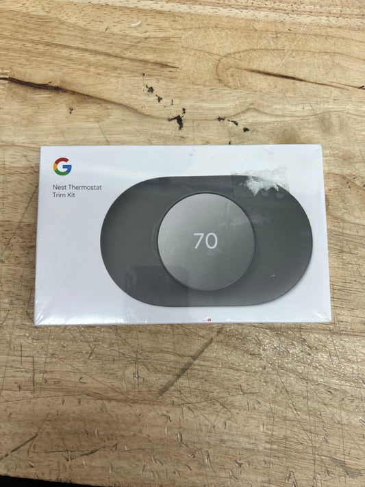 Google Nest Thermostat Trim Kit - Black (New)