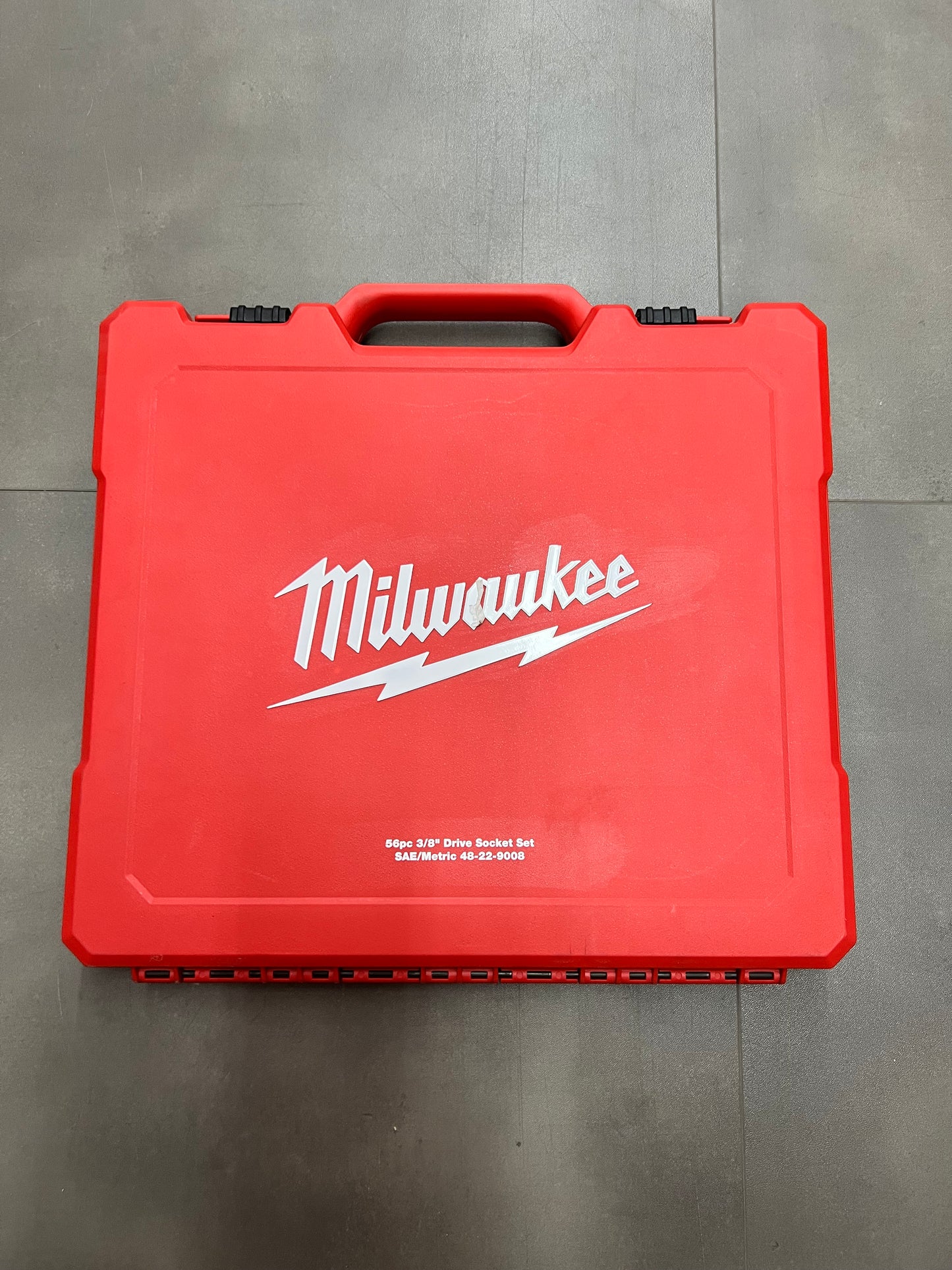 Milwaukee 56pc. 3/8” Drive Socket Set (SAE/Metric) - 48-22-9008 (New)