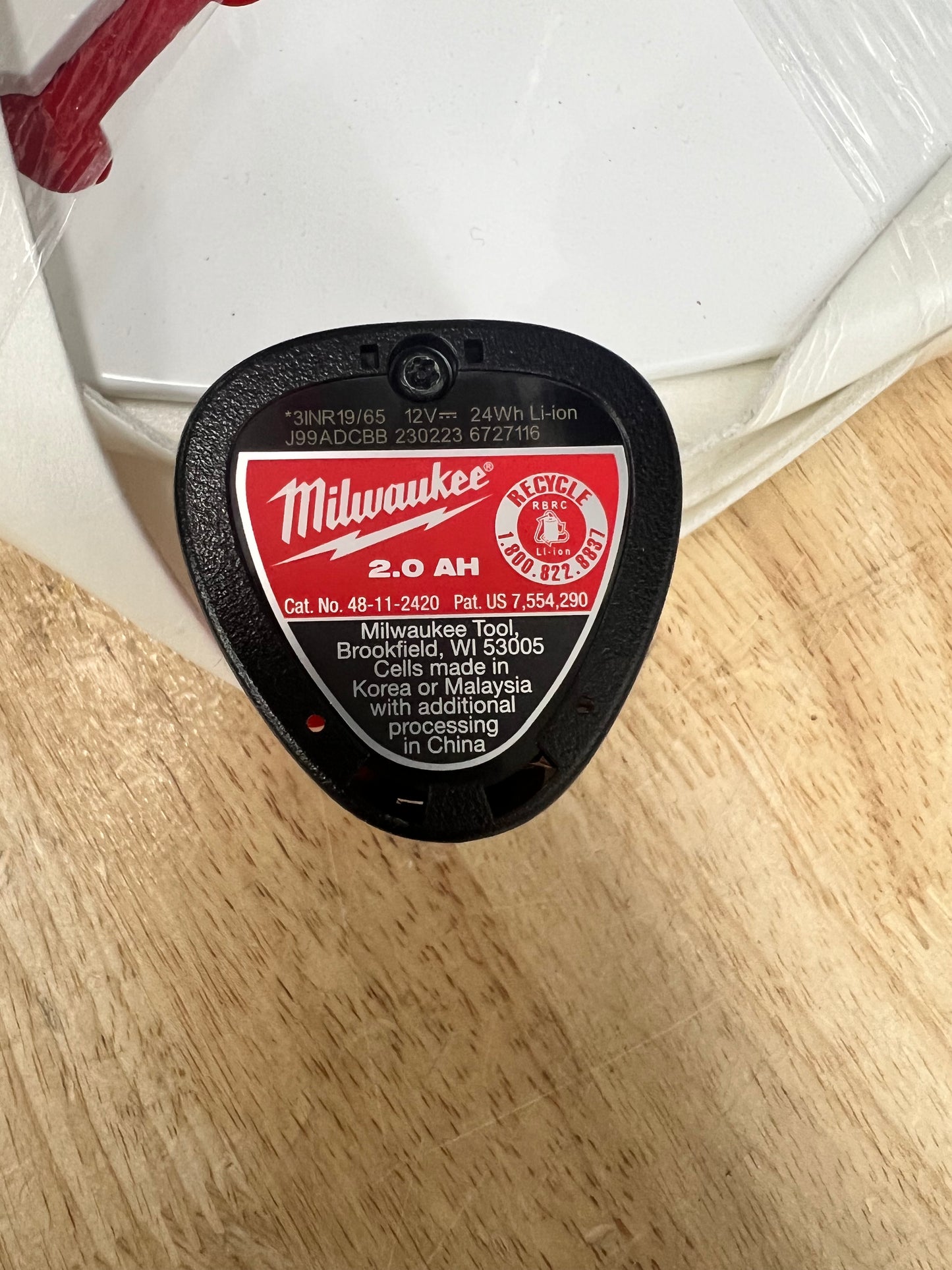 Milwaukee M12 Redlithium Battery Pack - CP2.0 (New)