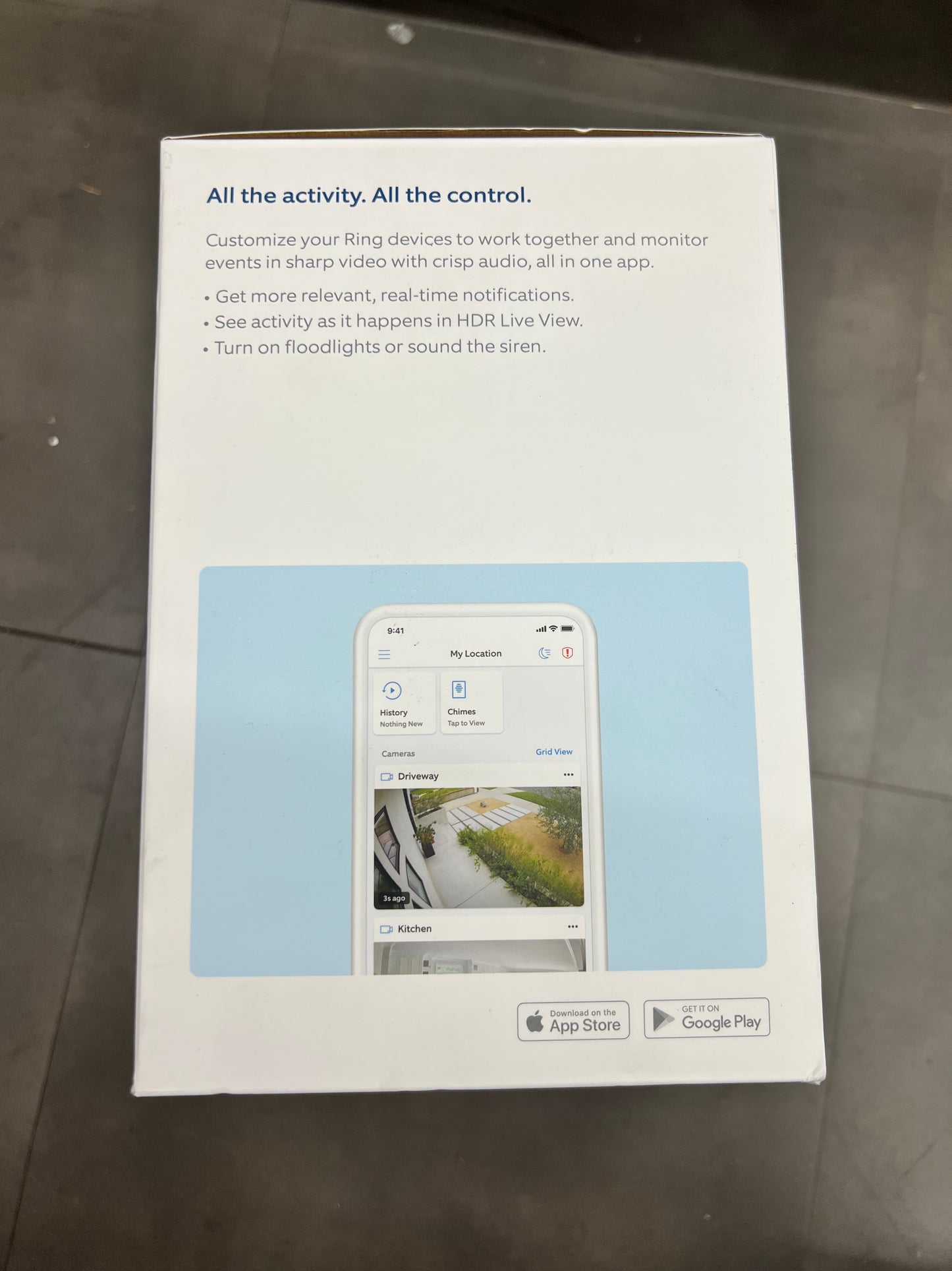 Ring Floodlight Cam Pro w/ 3D Motion Detection - Wired (New)