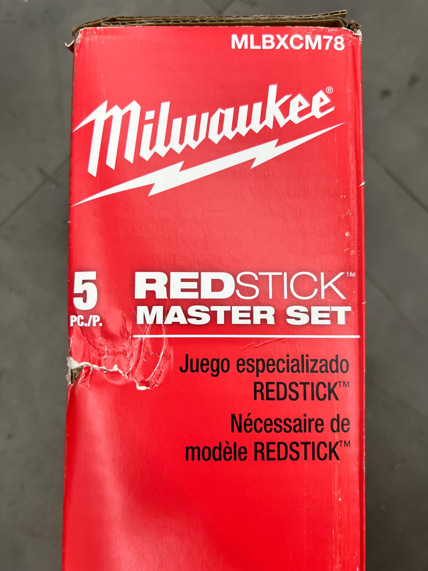 Milwaukee 5pc. REDSTICK Master Set - MLBXCM78 (New)