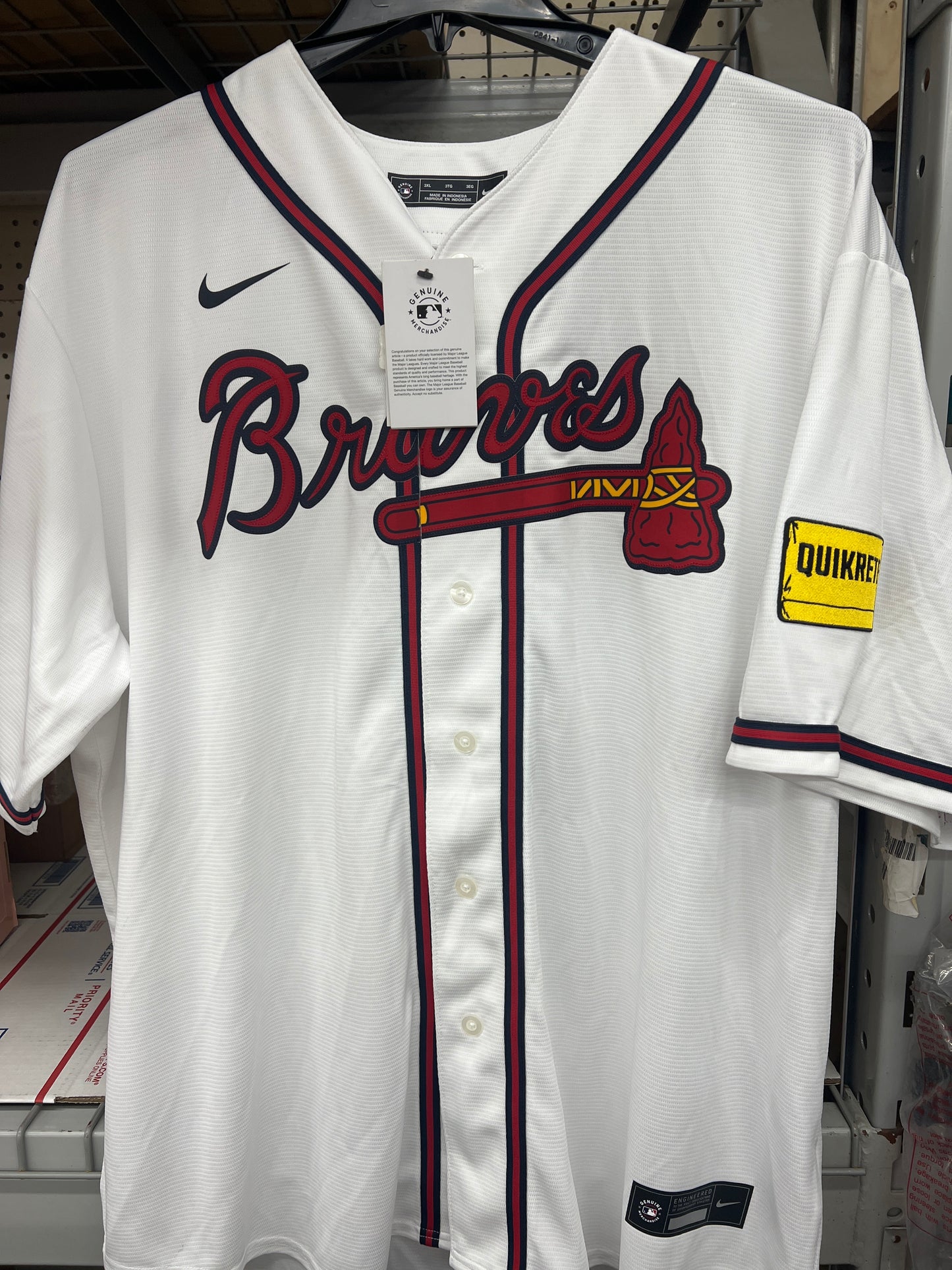 Atlanta Braves Home Jersey - Ozzie Albies - 3XL
