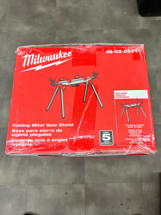 Milwaukee Folding Miter Saw Stand - 48-08-0551 (New)