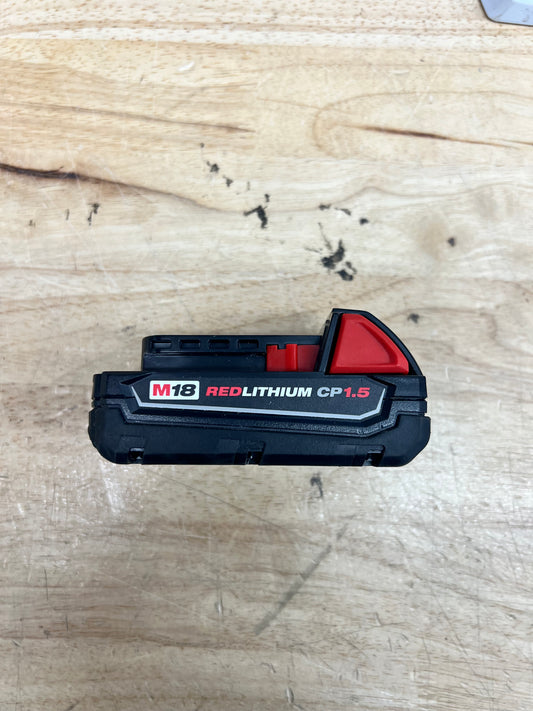Milwaukee Red Lithium Battery Pack - CP 1.5 (New)