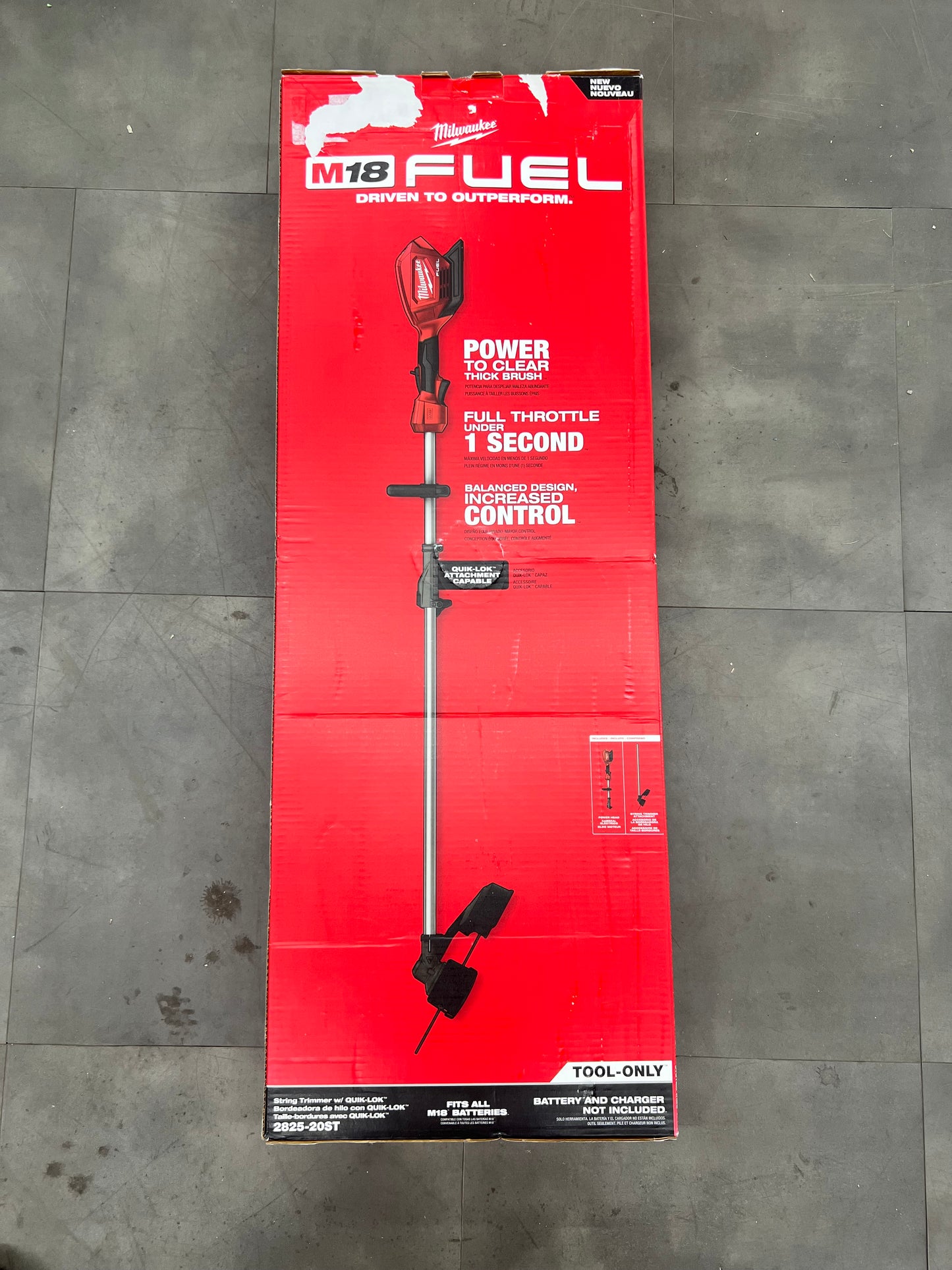 Milwaukee M18 Fuel String Trimmer w/ QUIK-LOK - 2825-20ST (New)