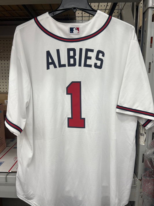 Atlanta Braves Home Jersey - Ozzie Albies - 3XL