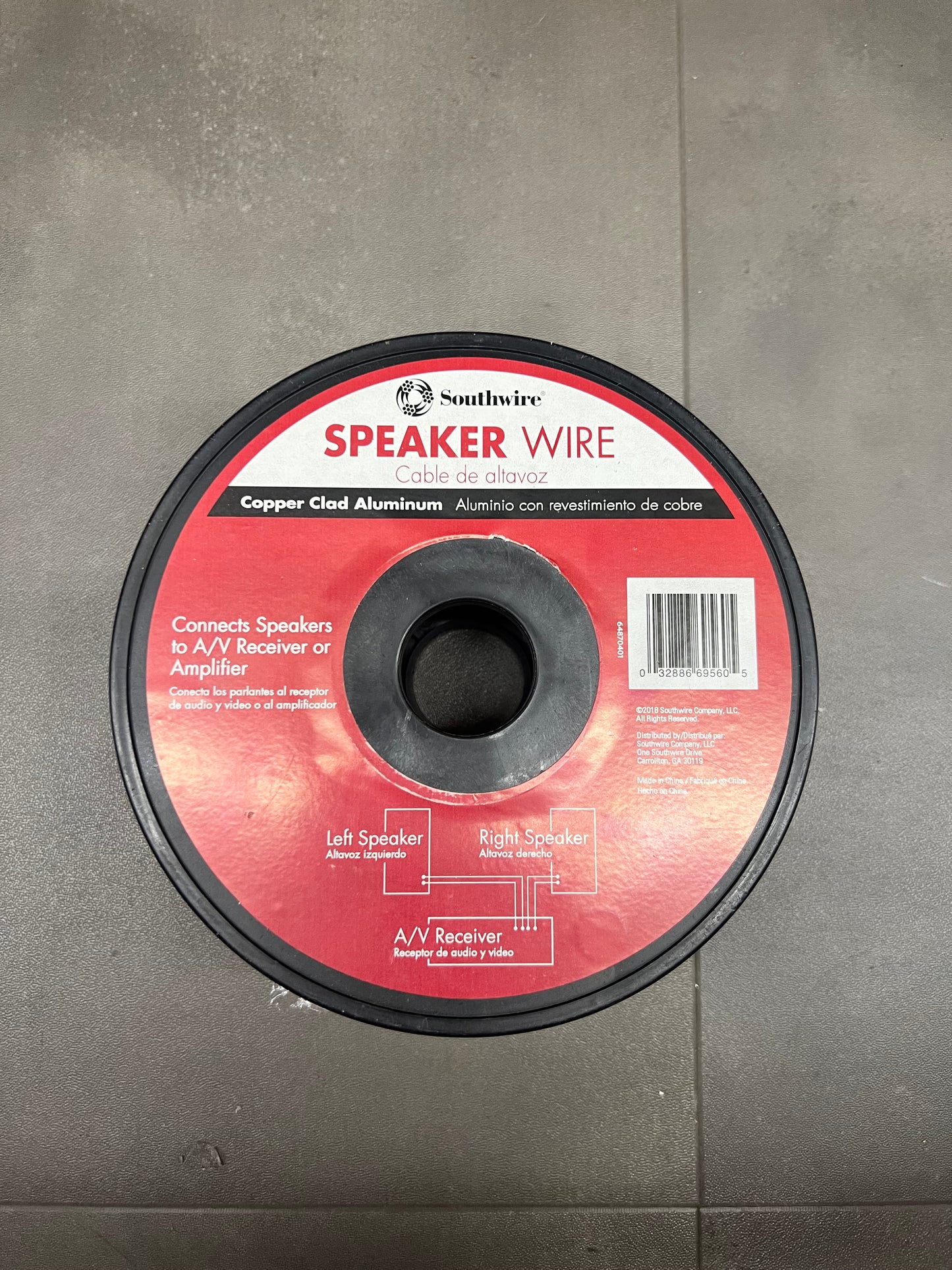 Southwire 100ft. 14AWG Speaker Wire - Copper Clad Aluminum (New)
