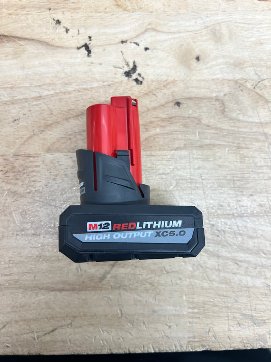 Milwaukee M12 Redlithum Battery Pack - XC5.0 (New)