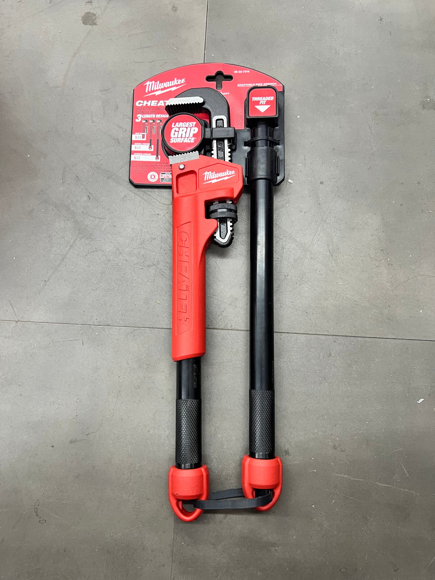 Milwaukee Adaptable Pipe Wrench - 48-22-7314 (New)