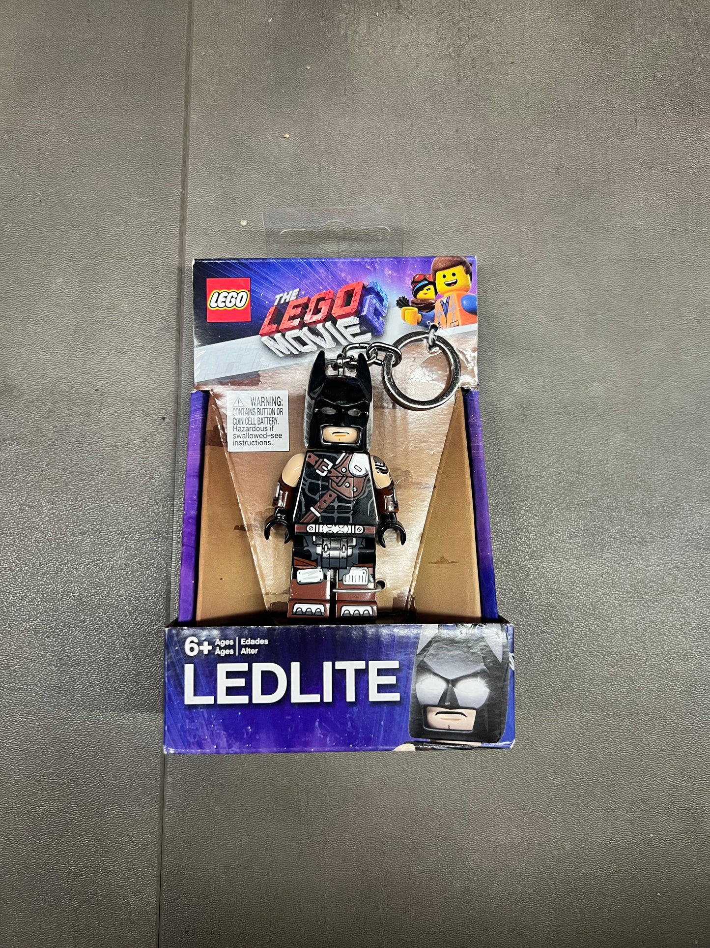 LEGO “The Lego Movie Batman” LEDLITE KeyChain (New)