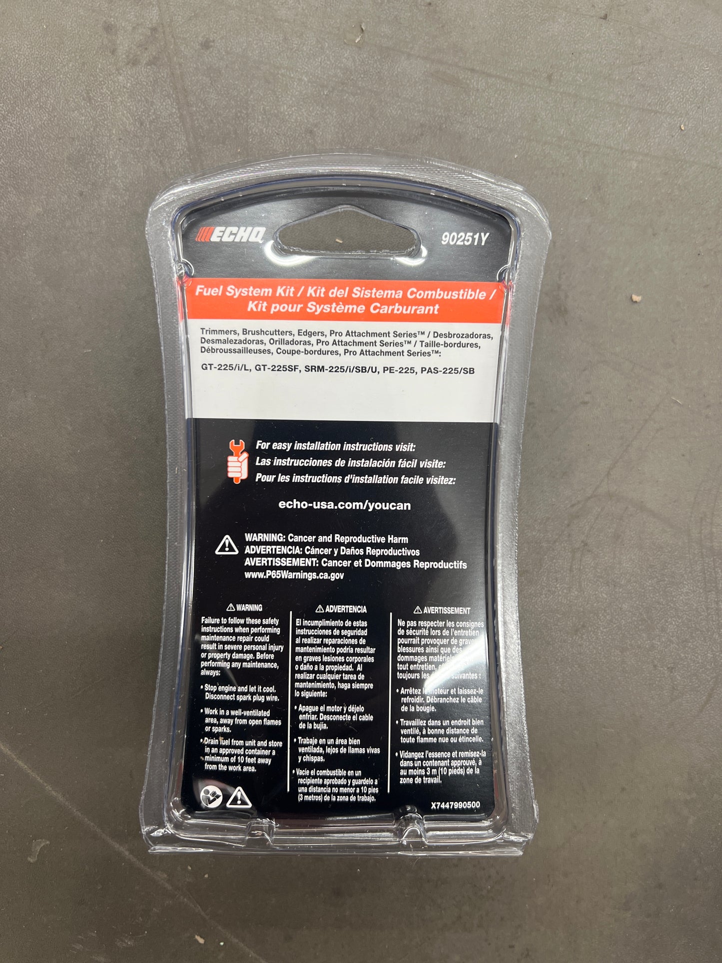 ECHO YOU CAN Maintenance Kit - Fuel System Kit - 90251Y