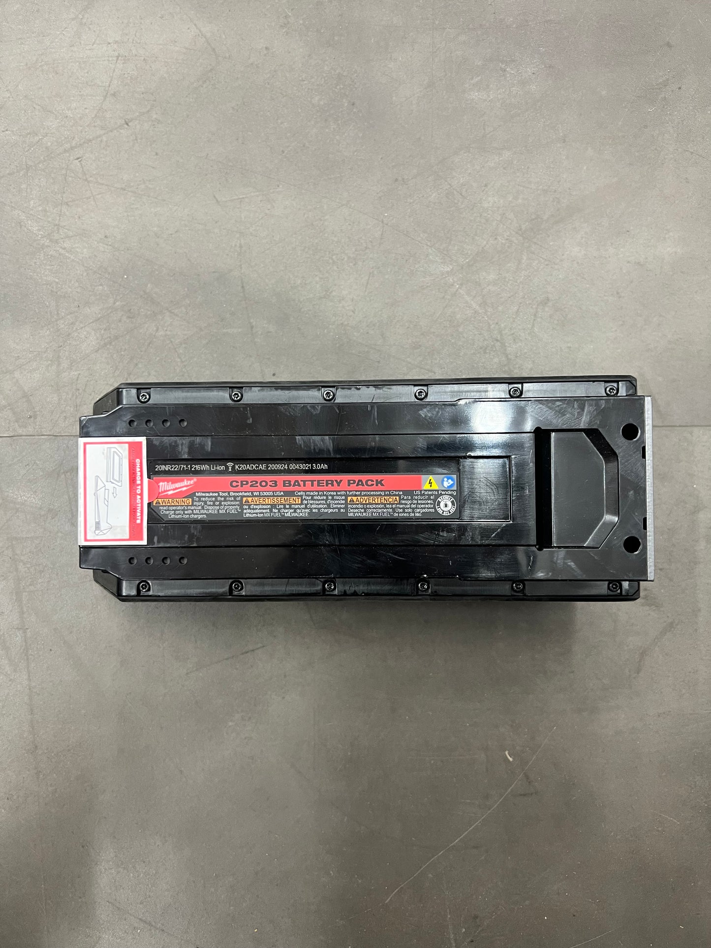 Milwaukee MX Fuel RedLithium CP203 Battery Pack - CP203 (New)