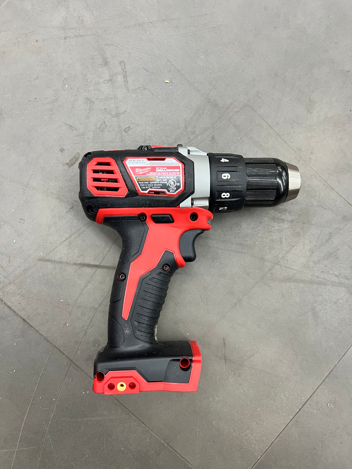 Milwaukee M18 1/2” Drill/Driver - 2606-20 (Brand New/No Box)