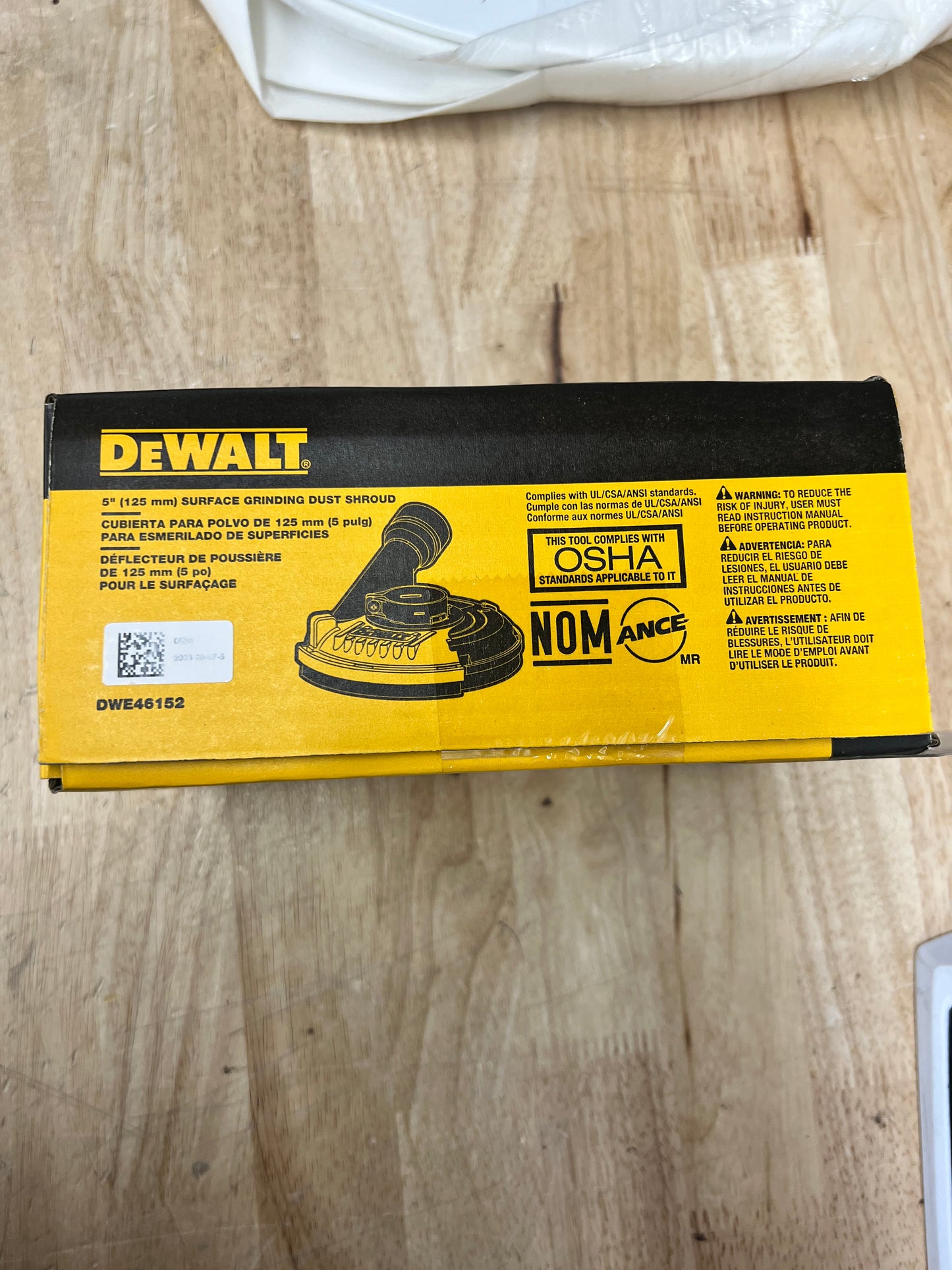 DeWalt 5” Surface Grinding Dust Shroud - DWE46152 (New)
