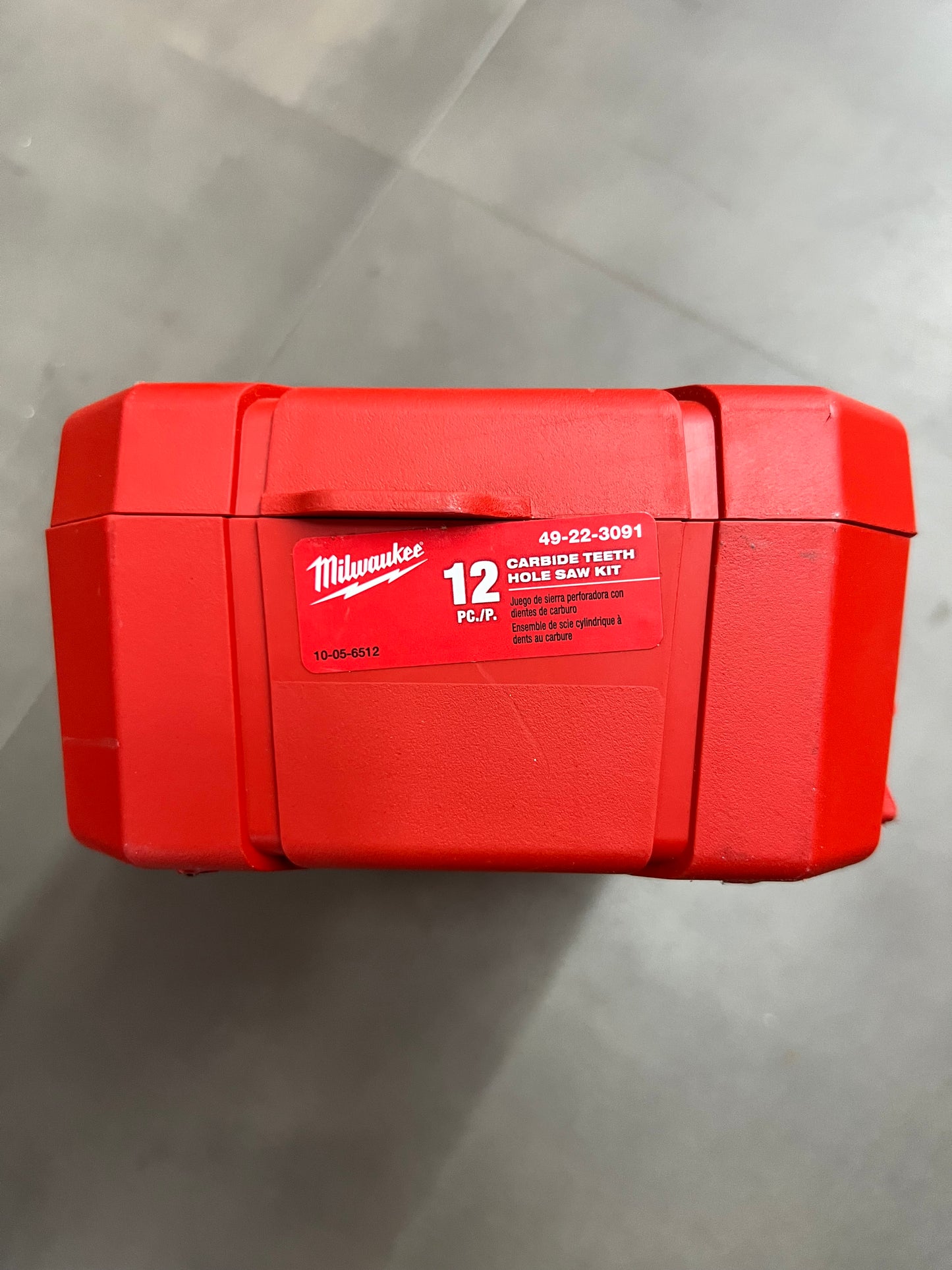 Milwaukee 12pc. Carbide Teeth Hole Saw Kit - 49-22-3091 (New)