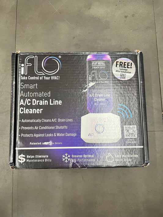 iFLO Smart Automated A/C Drain Line Cleaner - IFLOKIT01 (New)