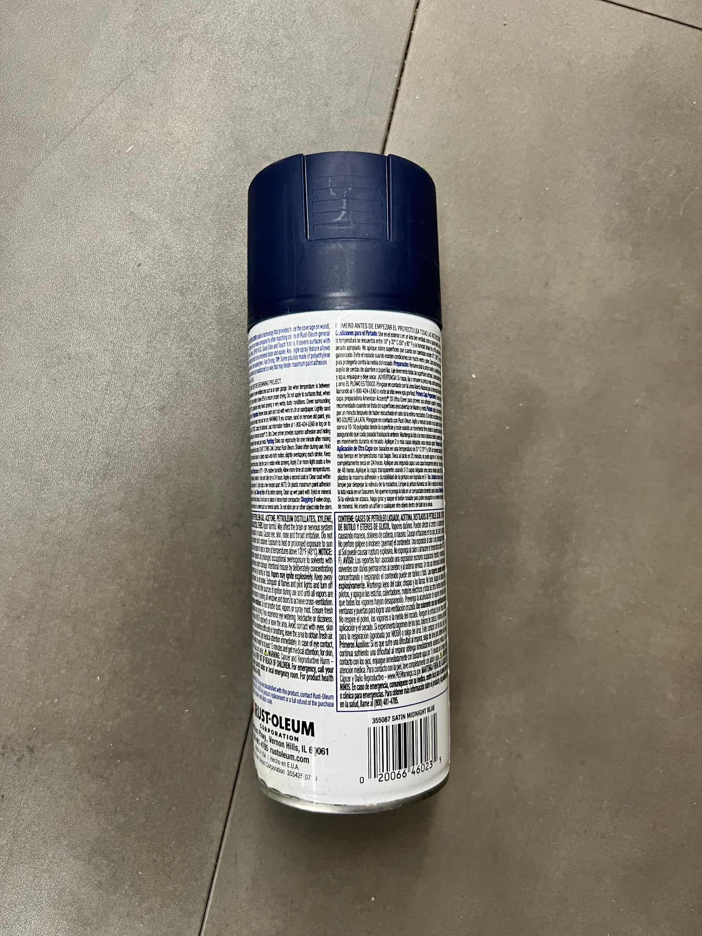 Rust-Oleum 2x Ultra Cover Paint+Primer - Satin Midnight Blue (New)