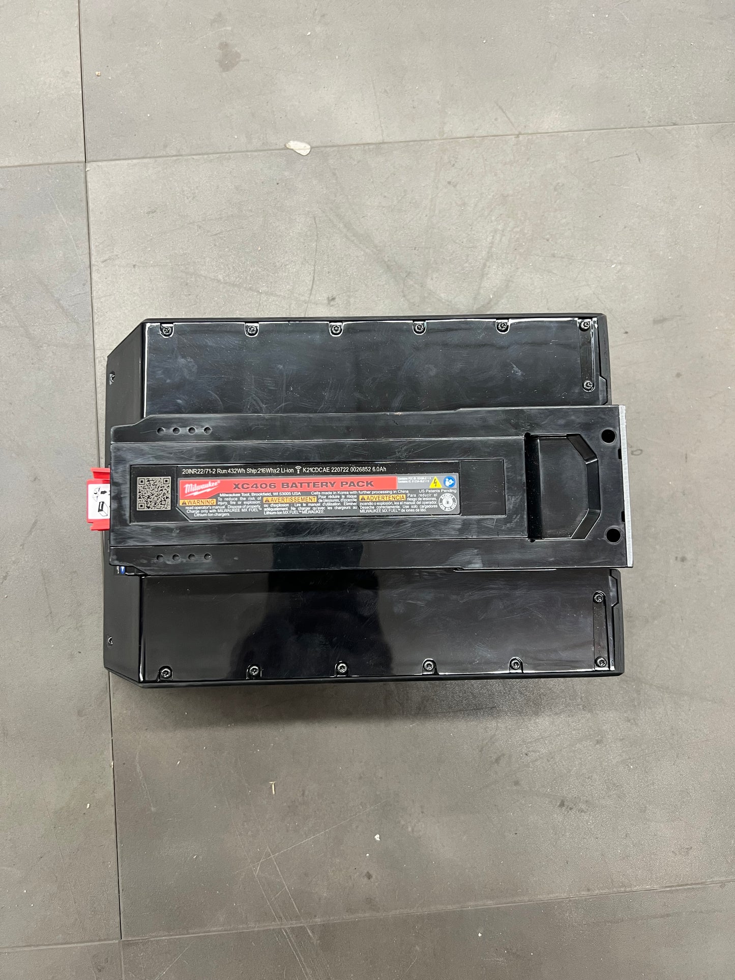 Milwaukee MX Fuel Battery Pack - XC406 (New)