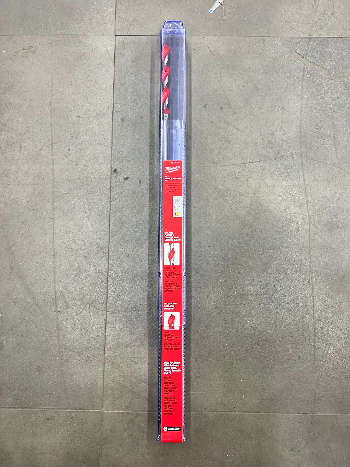 Milwaukee 18” Bellhanger Bit - 48-13-7237