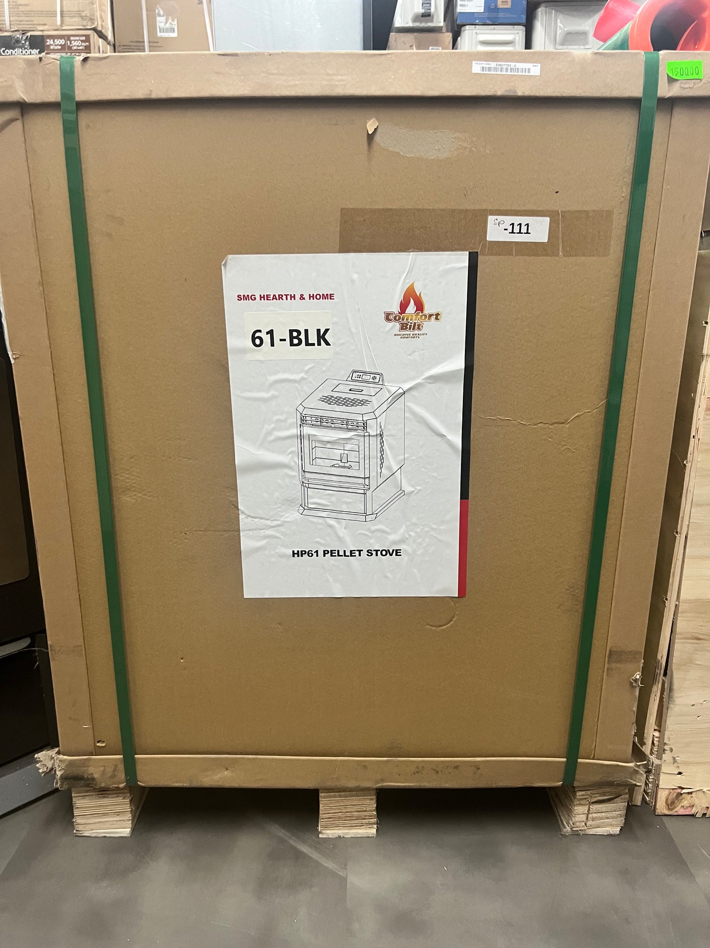 ComfortBilt HP61 Pellet Stove - (Brand New in Box) *Pickup Only*