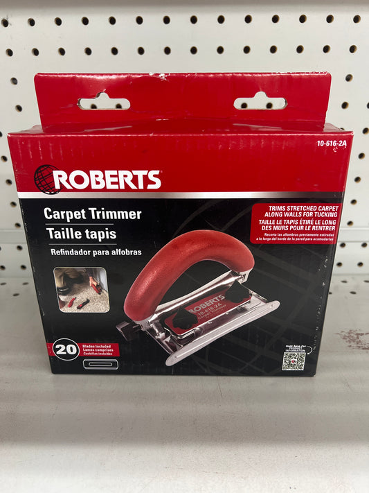 Roberts Carpet Trimmer 20 Blades Included