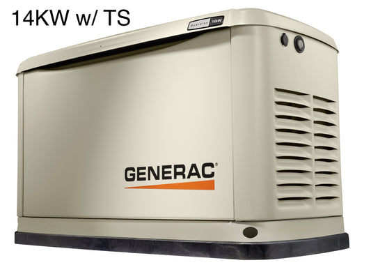 Generac 14KW Generator w/ Transfer Switch (Some are Mint/Some have Cosmetic Damage) - *Pickup Only*