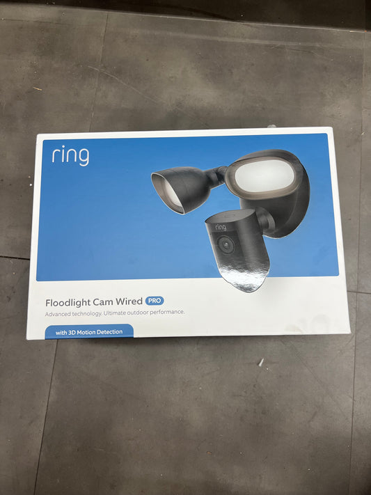 Ring Floodlight Cam Pro w/ 3D Motion Detection - Wired (New)